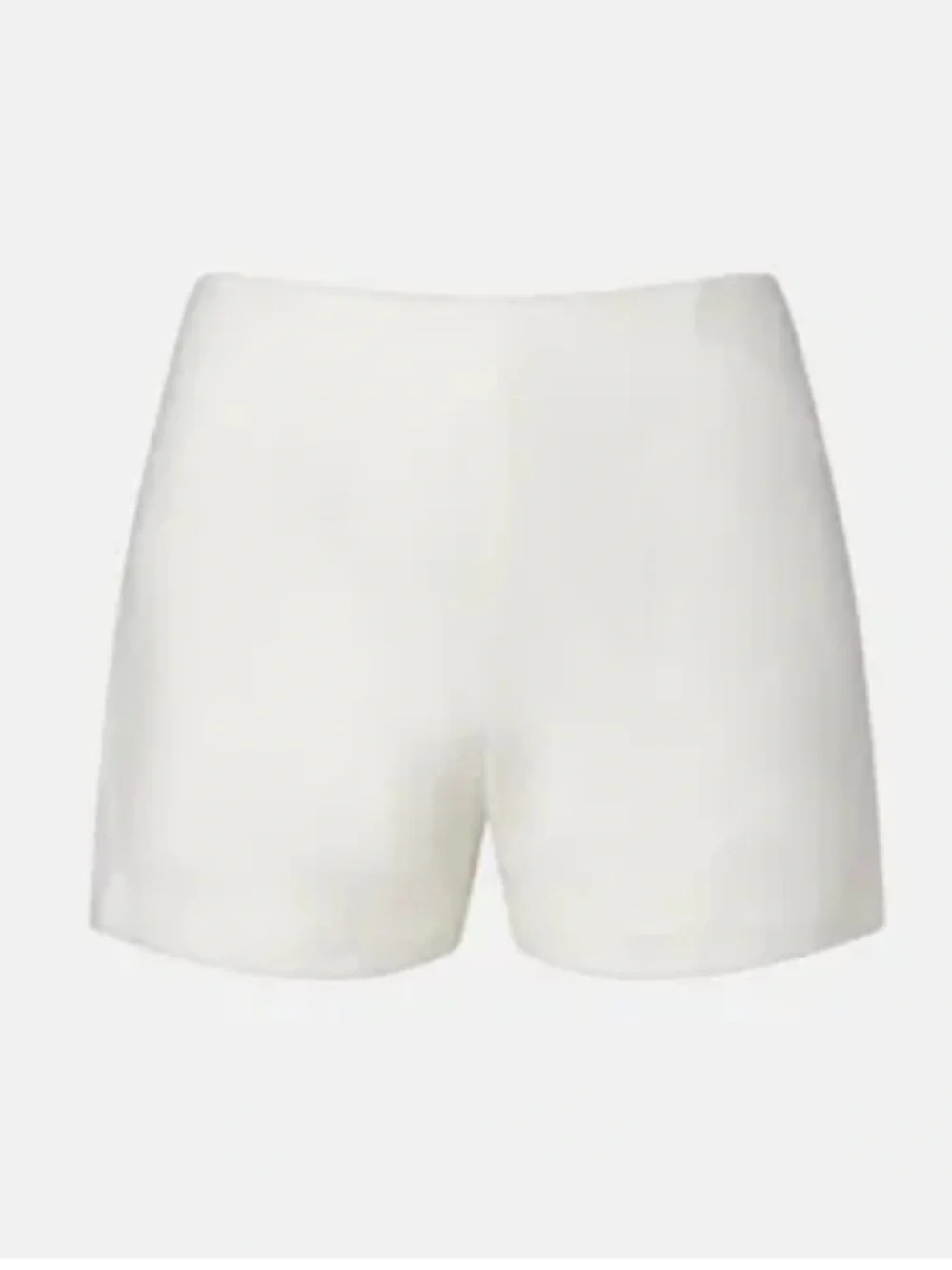 Mytheresa x FAITHFULL Lila Linen Mid-rise Mini Short In White Exclusive XS NWT